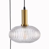  ONLI - Visilica na sajli DOROTY 1xE27/22W/230V plava/zlatna | Eponuda.com