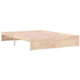  Za krevet od masivnog drva 150x200 cm 5FT veliki bračni | shoptok.hr