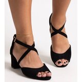 Gemre Block Heel Sandals with Leather Insole Kourin | Shoptok.si