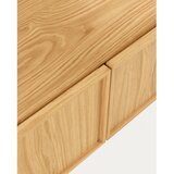 Kave Home TV omarica v hrastovem dekorju v naravni barvi 112x51x42 cm Taiana – | Shoptok.si