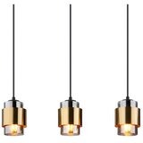 Globo 15560-5H - Luster na sajli MILLEY 5xE27/40W/230V crna/mesing | Eponuda.com