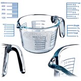 KADAX Kuhinjski merilni vrč 0,5 l z tehtnico in stekleno posodo, (5000351839) | Shoptok.si