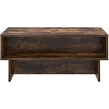  Klubska miza Dimljeni oreh 80 x 46 x 35 cm Konstruiran les, (5000120332) | Shoptok.si