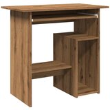 vidaXL Pisalna miza artisan hrast 80x45x74 cm inženirski les, (21814657) | Shoptok.si