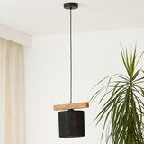  Brilagi - Visilica na sajli FOREST 1xE27/15W/230V borovina/crna | Eponuda.com