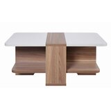 Alples klubska miza, 100/60/42 cm peščene barve | Shoptok.si