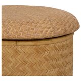 Ixia Pleten tabure v naravni barvi Rattan – | Shoptok.si