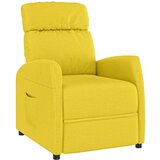 vidaXL Naslanjač svetlo rumeno blago, (21049350) | Shoptok.si
