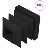  Završne kapice 10909 pcs Crna 15 x 15 x 15 mm PP | shoptok.hr