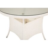 Venture Home Volta okrugli vrtni blagovaonski stol ⌀90 cm, bijeli | shoptok.hr