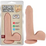 Realističan dildo u boji kože Tajni Istraživač CN 711790357 Cene