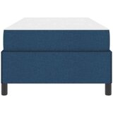 Box spring krevet Plava i crna 90 x 190 cm | shoptok.hr