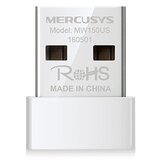 Mercusys MW150US N150 Wireless Nano USB Adapter, 150 Mbps on 2.4 GHz Nano Size, USB 2.0, WPA3, Internal antenna, Plug and Play | Eponuda.ba