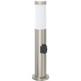 Stupić s utičnicom 3 kom 50 cm od nehrđajućeg čelika IP44 | shoptok.hr