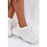 Boto Women's Sneakers With Double Lacing White Onivetta | shoptok.hr