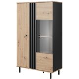  Vitrina BADIA hrast/antracit Cene