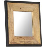 vidaXL Ogledalo 50x50 cm trden mangov les | Shoptok.si