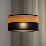  visilica na lanku ALBA 1xE27/15W/230V prečnik 40 cm crna/smeđa | Eponuda.com