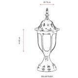 Opviq Vanjska zidna lampa BSU-68178-BSY, 40 cm, IP65, E27, 40W, Crna | Eponuda.ba
