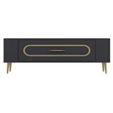 Hanah home tv polica Retrop3 anthracite gold