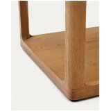 Kave Home Stranska mizica v hrastovem dekorju 50x50 cm Maymai – | Shoptok.si