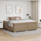  Krevetna konstrukcija Boja cappuccina 200 x 200 cm tkanina | shoptok.hr