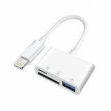  Lightning čitač kartica 1xUSB+1xSD+1xTF 11-355 | ePonuda.com