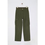 Trendyol Khaki Men's Cargo Pocket Baggy Pants cene