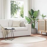  Tepih Krem 140x200 cm Poliester Protuklizni Cijene