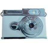 INF Retro mini kamera obesek za ključe — polnilna žepna kamera z LCD, foto in video, prostorom za TF kartico in funkcijo USB spletne kamere Bela, (5000282799) | Shoptok.si