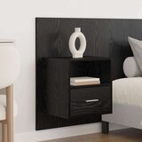  Vznožnica z omarico 3 pcs Črna Orehovina Konstruiran les, (5000109396) | Shoptok.si