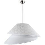  Duolla - Luster na sajli COCO 1xE27/40W/230V, prečnik 50 cm, bela | Eponuda.com