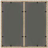  Komplet 2 Bež Poli ratan 90 x 90 x 75 cm UV-odporni materiali | Shoptok.si