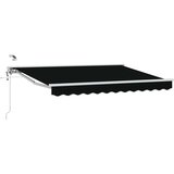  Električni zložljiv senčnik Črna 3 x 2,5 m, (5000204572) | Shoptok.si