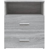  Noćni ormarić boja sivog hrasta sonome 50 x 32 x 60 cm | shoptok.hr