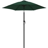 vidaXL Suncobran zeleni 200 x 224 cm aluminijski | shoptok.hr