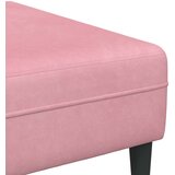 SOFA 3 pcs Ružičasta 250 x 188 x 76 cm Baršun | Eponuda.com