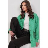 Trend Alacati Stili Ženska jakna Alc-X14986, Zelena Cene