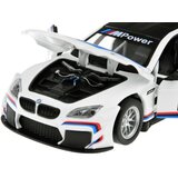  Metalni auto sportski model bmw m6 gt3 mjerilo 1:32 svjetlo zvuk | shoptok.hr
