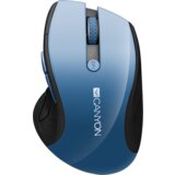 Canyon 2.4Ghz wireless mouse, optical tracking - blue LED, 6 buttons, DPI 1000/1200/1600, Blue Gray pearl glossy - CNS-CMSW01BL Cene