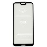 Premium zaščitno steklo full glue 5D huawei P20 lite full screen - črn Cene