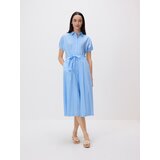 Reserved Midi košulja-haljina - svjetloplavo | shoptok.hr