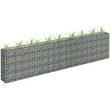  Visoka greda gabion pocinkano jeklo 360x30x90 cm | Shoptok.si