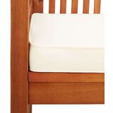  Klupa dvosjed s jastukom 120 cm masivno bagremovo drvo | shoptok.hr
