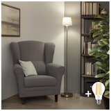  Brilagi - LED stojeća lampa CERIA 1xE27/40W/230V prečnik 20,5 cm siva/mat hrom | Eponuda.com