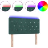  LED Njuška s Kristalnim Gumicama Tamnozelena 100 cm Baršun | shoptok.hr