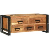 Kava Stol s ladicama Smeđa 90 x 50 x 38 cm Čvrsto drvo akacije | shoptok.hr