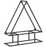  Stalak za drva crni 80x25x90 cm hladno valjani čelik | Eponuda.ba