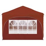  Zložljivi šotor za zabave 575 x 288 x 245 cm Terakota, (5000248650) | Shoptok.si