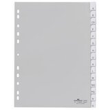 Durable Ločilni listi 1/15, sivi (6442), (20382425) | Shoptok.si